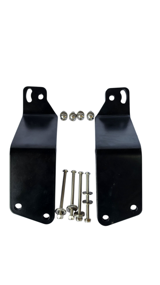 Bracket mounts for 2017+ Can-Am Maverick X3 ICONIK VORTEX 43" 240W LED Light Bar