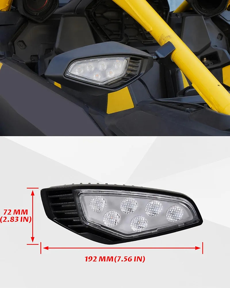ICONIK GLIMMER LED Side Mirror Lights For ICONIK ZENITH Mirrors